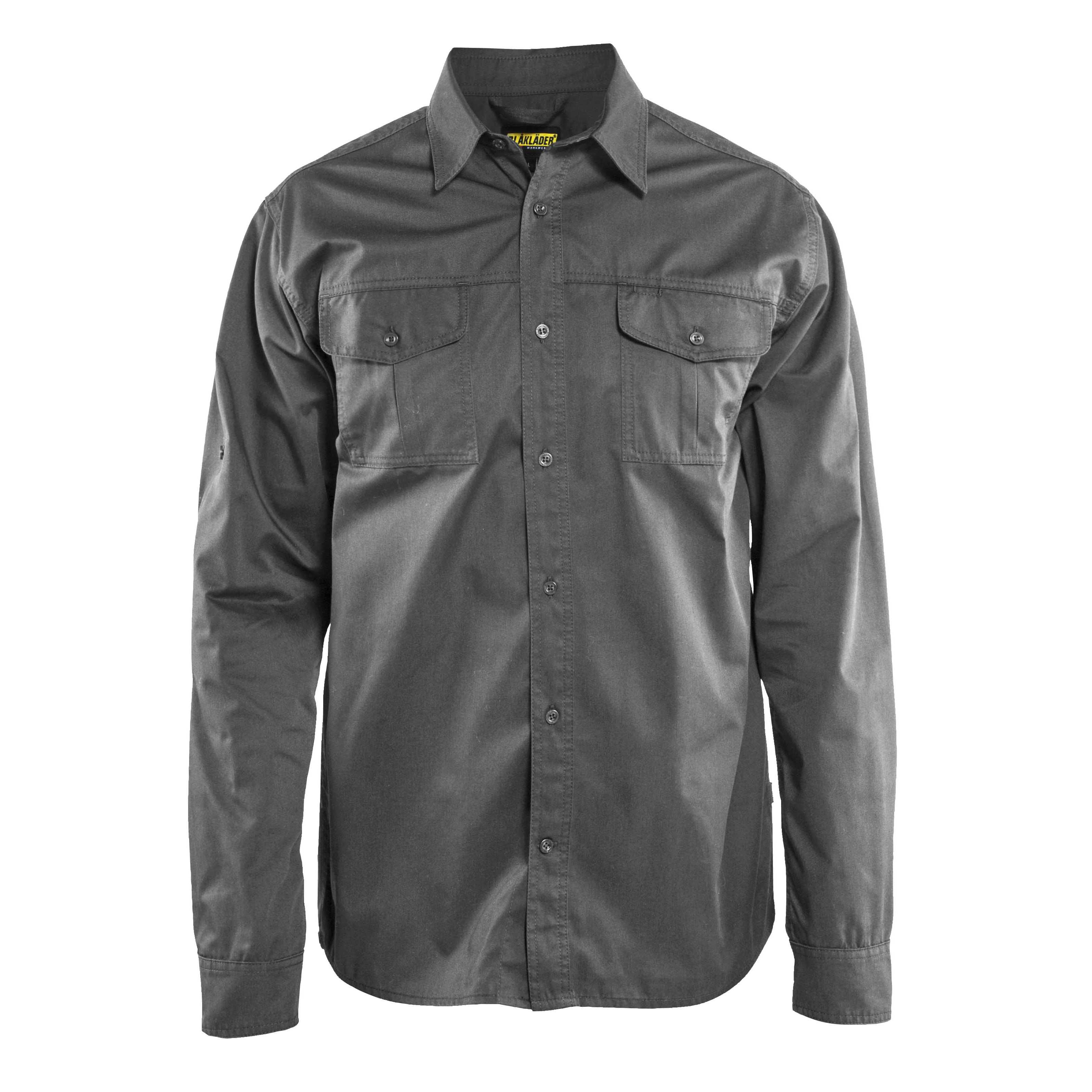 BLAKLADER 32981190 Twill shirt Long Sleeve Work Shirt MEN - 65% Polyester 35% Cotton